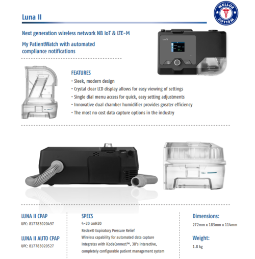 New G2S CPAP BMC