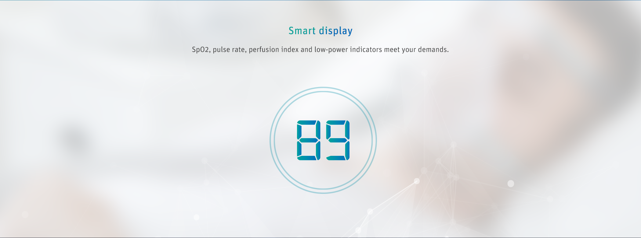 Oximetro de Pulso OLED M130 BMC 