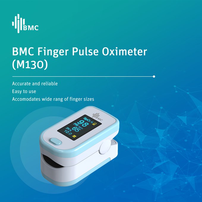 Oximetro de Pulso OLED M130 BMC 