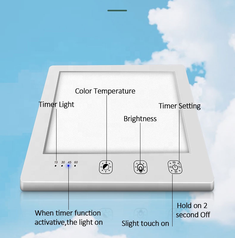 LED Ligth Therapy Lamp 10000 Lux - model ELICE JSK-22