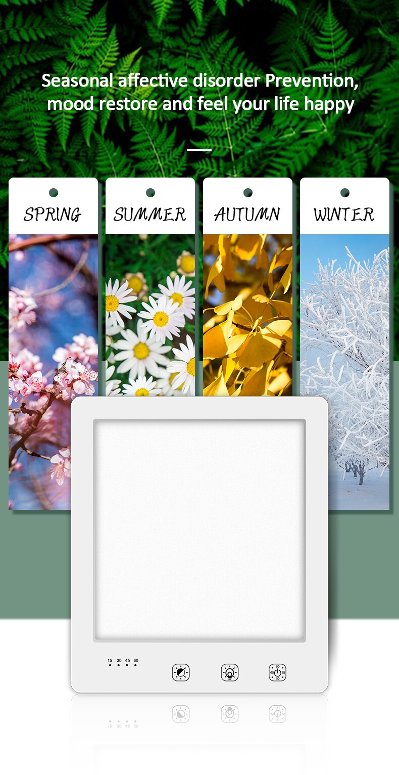 LED Ligth Therapy Lamp 10000 Lux - model ELICE JSK-22