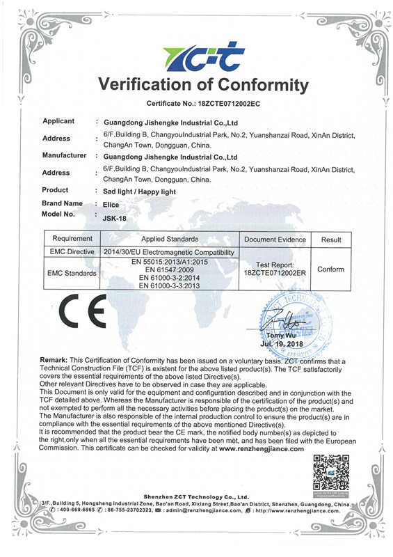 LED Ligth Therapy Lamp 10000 Lux - model ELICE JSK-22