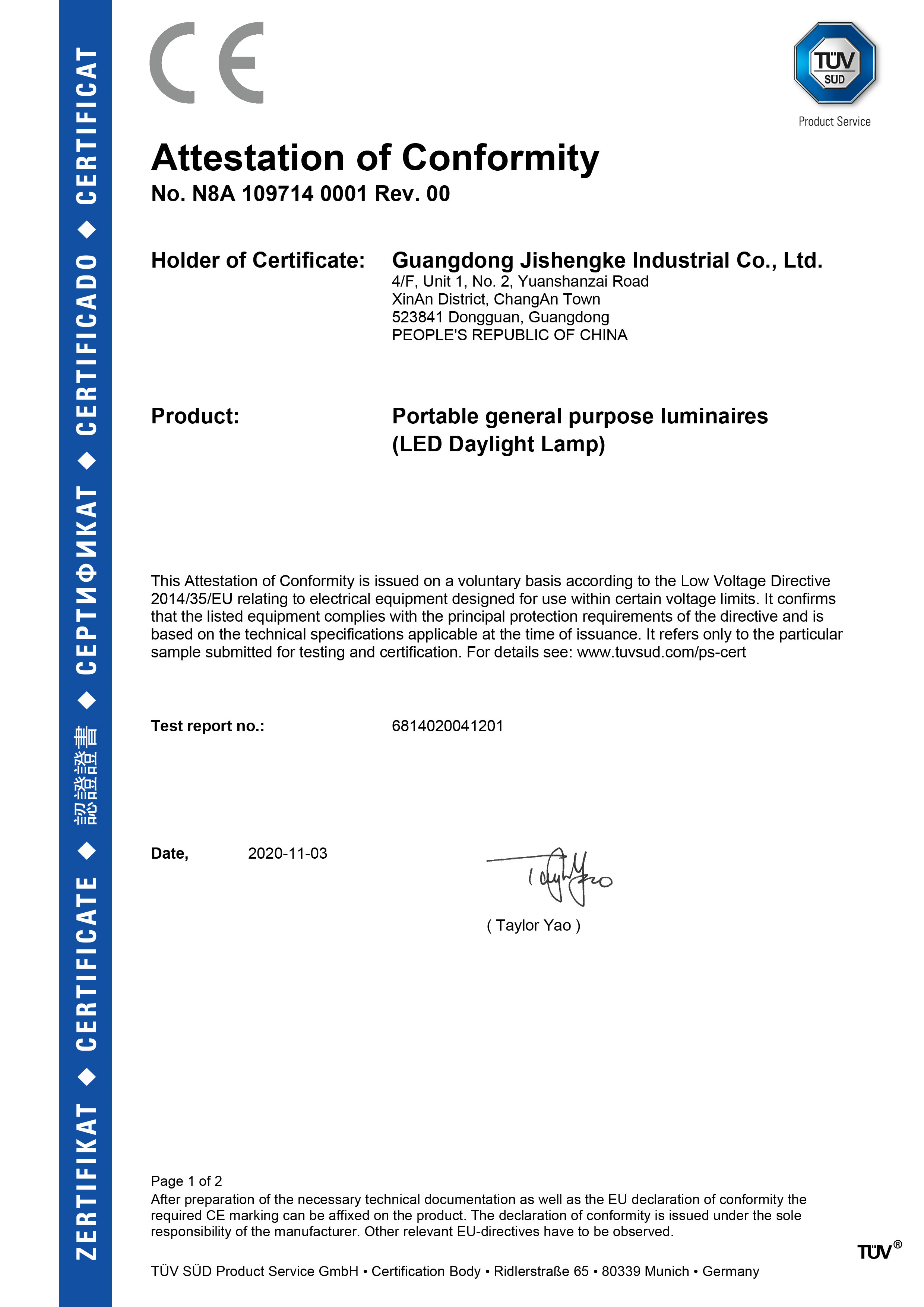 LED Ligth Therapy Lamp 10000 Lux - model ELICE JSK-22