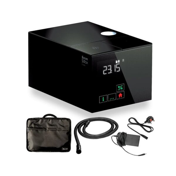 S.BOX AutoCPAP Premium Sefam c/manguera climática