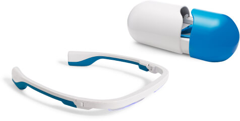 AYO - Gafas Luminoterapia LED BlueLight portátil