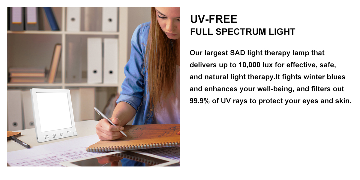 LED Lámpara Luminoterapia 10000 Lux ELICE