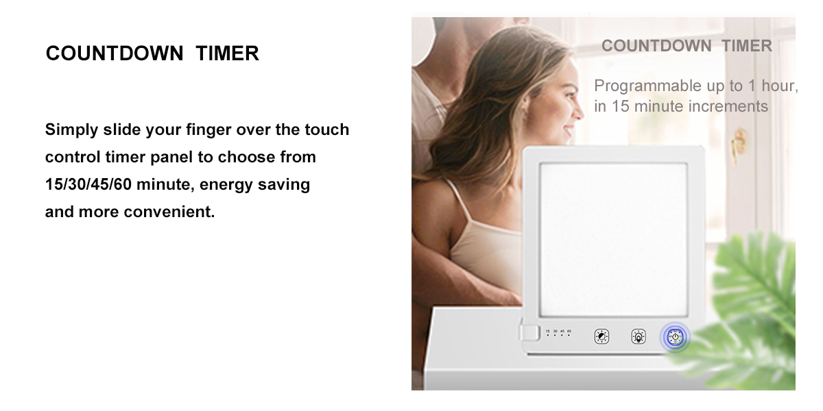 LED Lámpara Luminoterapia 10000 Lux ELICE