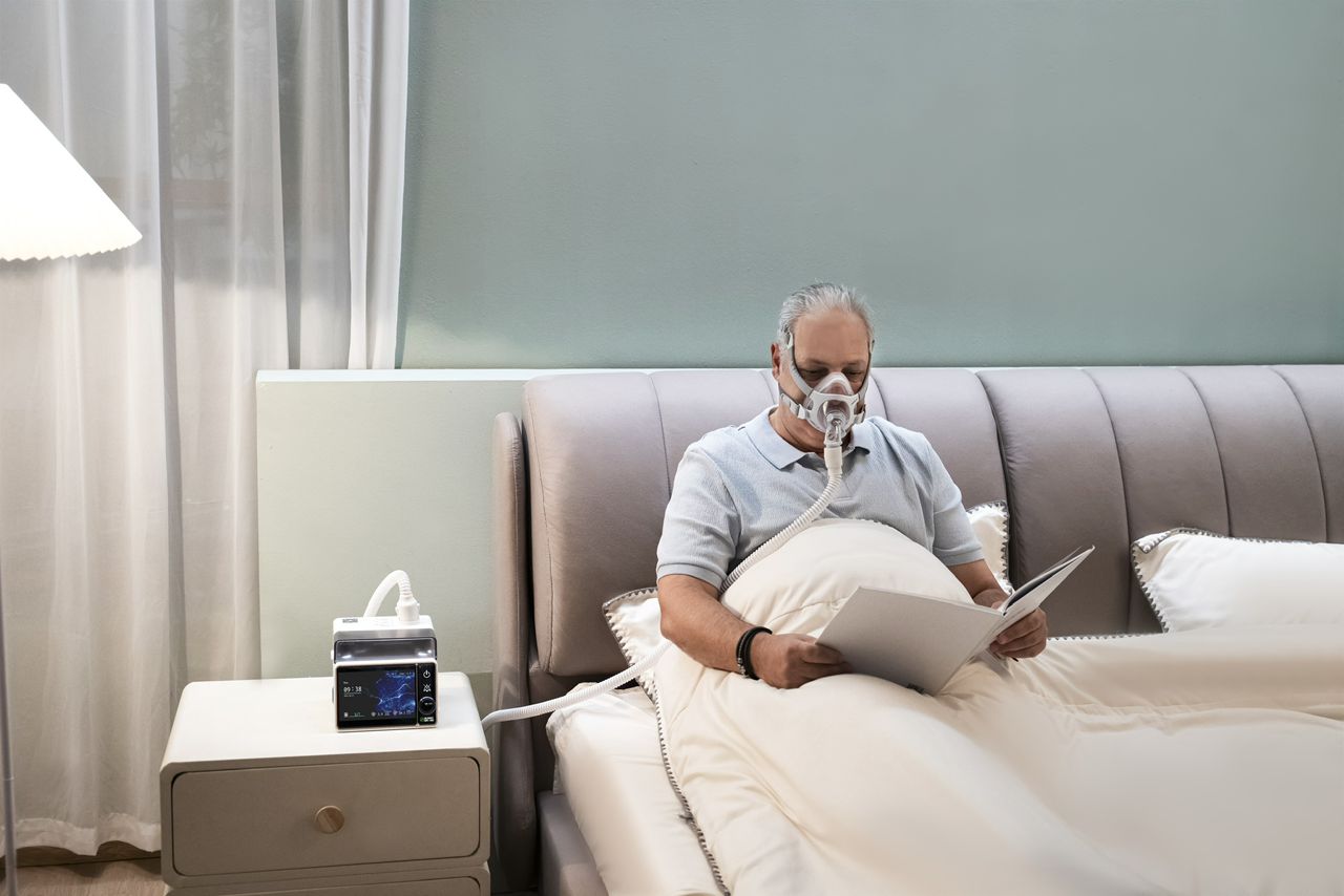 AutoCPAP SunnyGrand NATRSleep 20A SWEET (tubo calefaccionado y mascarilla)