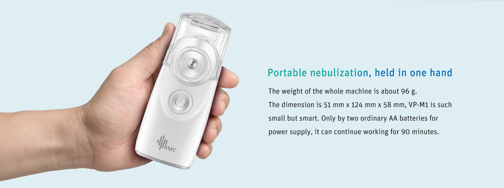 Nebulizador BMC MESH (VP- M1) Mini